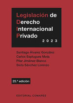 LEGISLACION DE DERECHO INTERNACIONAL PRIVADO 25 ED - 9788413696119 Imagen principal del producto