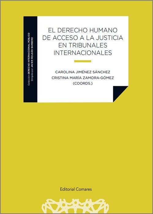 EL DERECHO HUMANO DE ACCESO A LA JUSTICIA EN TRIBUNALES INT - 9788413697154 Imagen principal del producto