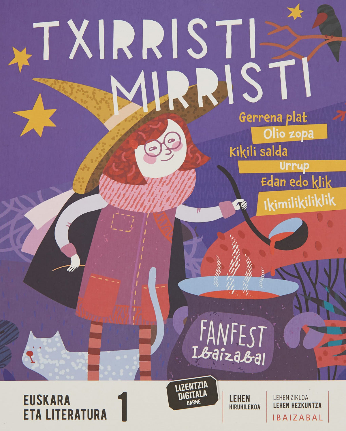 EUSKARA LITERATURA 1oEP P,VASCO 22 FANFEST | AA,VV | 9788413702193 (Ibaizabal Edelvives) Imagen principal del producto