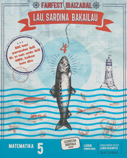 Lau,sardina Bakailau.matematik | IBAIZABAL | 9788413702391