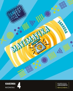 Koadernoa Matematika 4ºep P.va | IBAIZABAL | 9788413703978