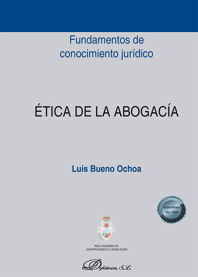 ETICA DE LA ABOGACIA - 9788413772301 Imagen principal del producto