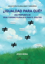 IGUALDAD PARA QUE - 9788413777467 Imagen principal del producto