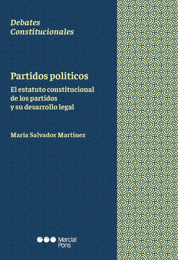 PARTIDOS POLITICOS - 9788413812120 Imagen principal del producto
