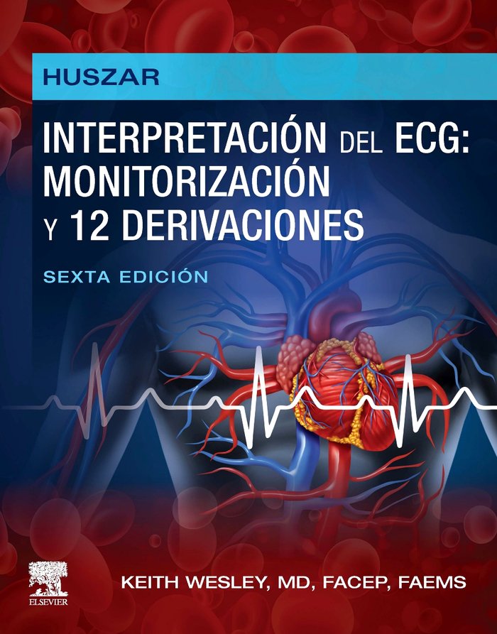 HUSZAR INTERPRETACION ECG MONITORIZACION 12 DERIVACIONES - 9788413823683 Imagen principal del producto