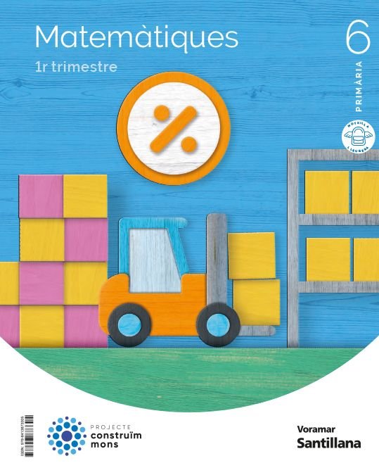 Matemáticas 6º EP Valencia 23 Construyendo Mundos (Voramar Santillana) - 9788413873305