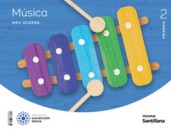 MUSICA 2º de Primaria VALENCIA 23 NUEVO ACORDES | AA,VV | 9788413873718 (Voramar Santillana)