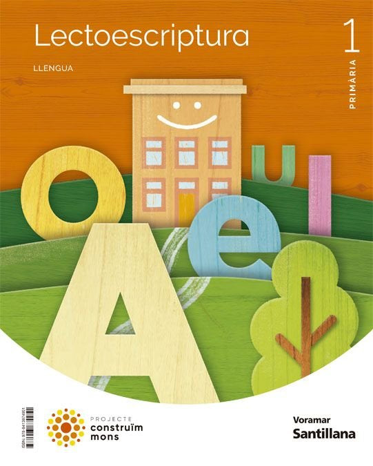 LLENGUA 1oEP LECTO VALENCIA 22 CONSTRUIM MONS | AA,VV | 9788413874951 (Voramar Santillana)