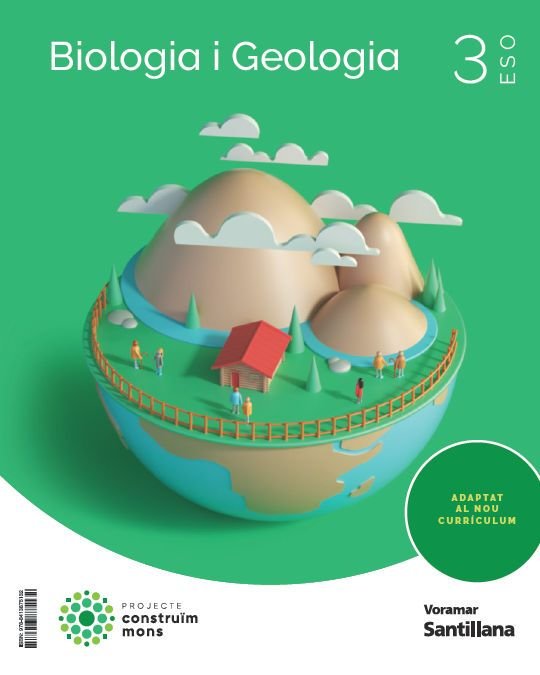 Biología Geología 3º ESO Valencia 24 Construyendo Mundos (Voramar Santillana) - 9788413875132