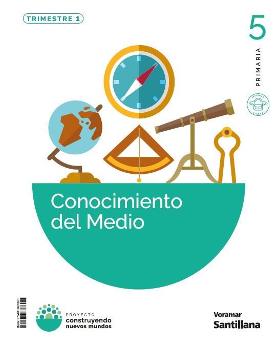Conocimiento Medio 5º EP Valencia 26 Construyendo Nuevos Mun (Voramar Santillana) - 9788413876351