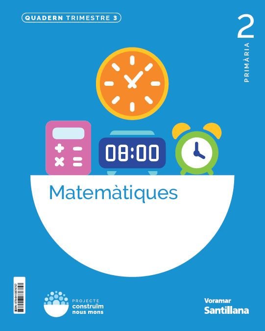 Quedern 3 Matemàtiques 2º EP Valencia 26 (Voramar Santillana) - 9788413876757