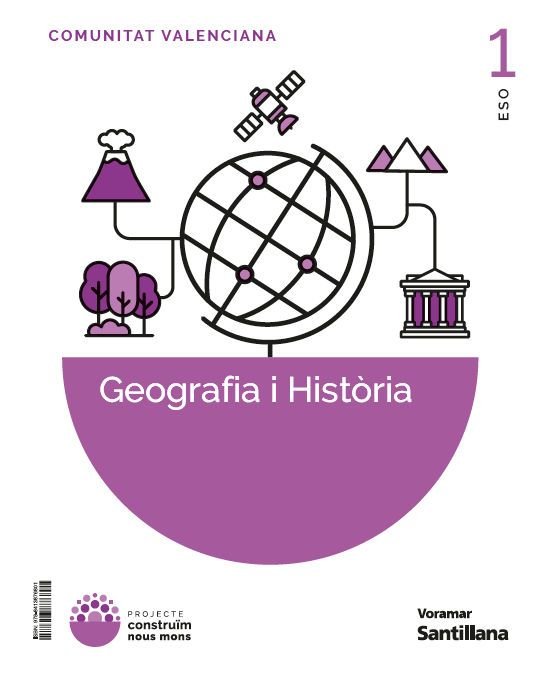 Geografía Historia 1º ESO Valencia 26 Construyendo Nuevos Mu (Voramar Santillana) - 9788413876801