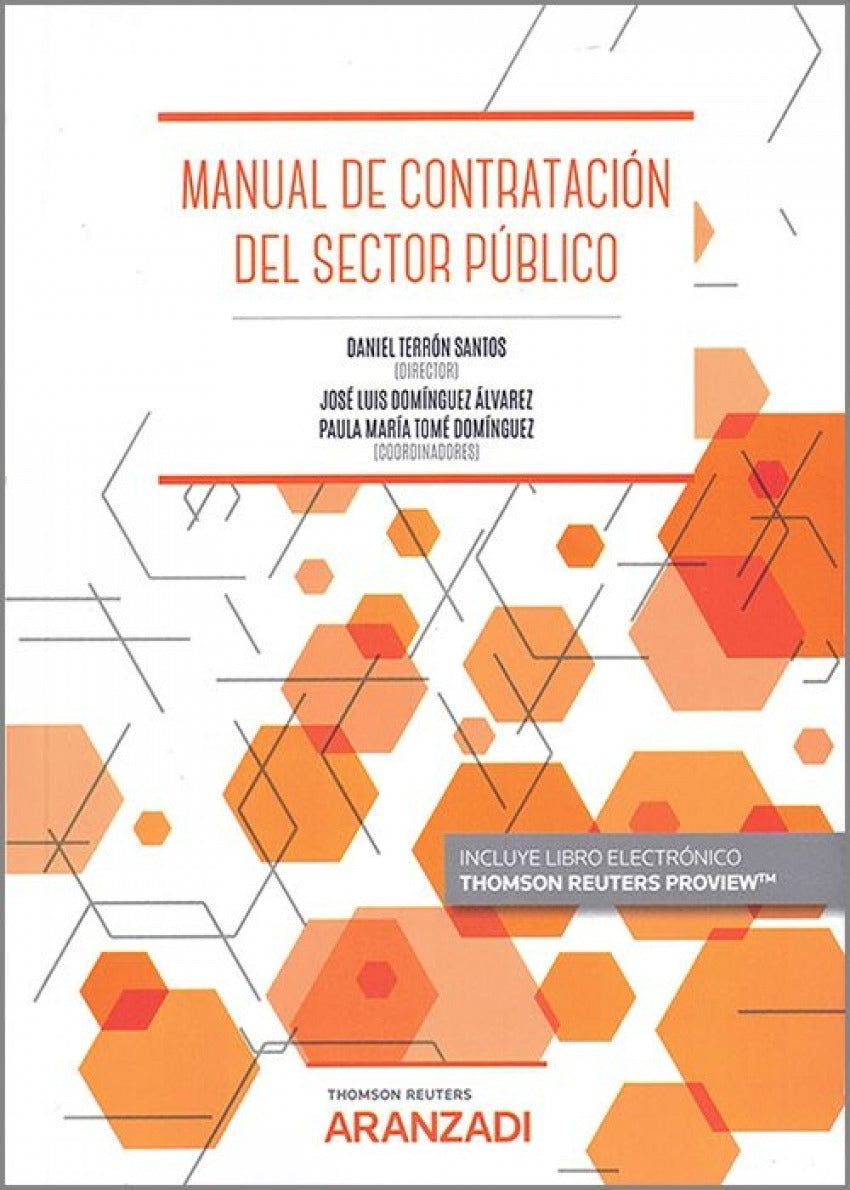 Manual de contratación del sector público (Papel + e-book) Imagen principal del producto