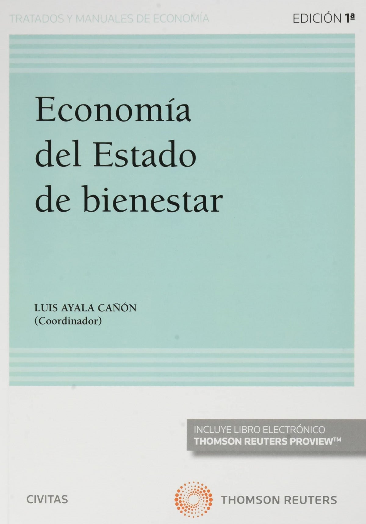 Economía del Estado de bienestar (Papel + e-book) Imagen principal del producto