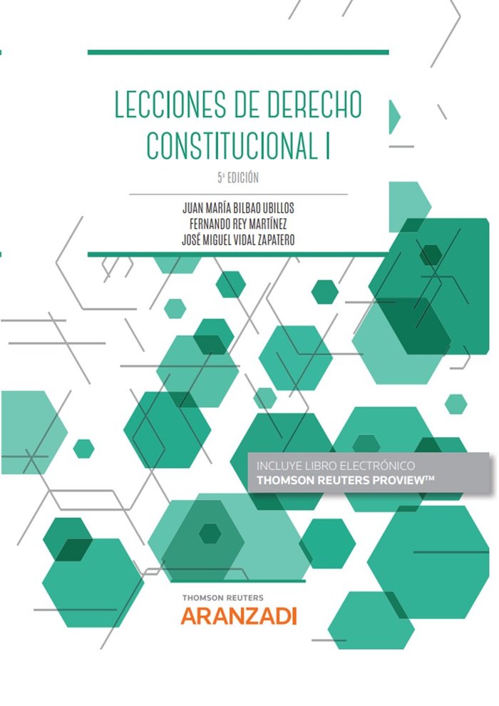 LECCIONES DE DERECHO CONSTITUCIONAL I - 9788413914350 Imagen principal del producto
