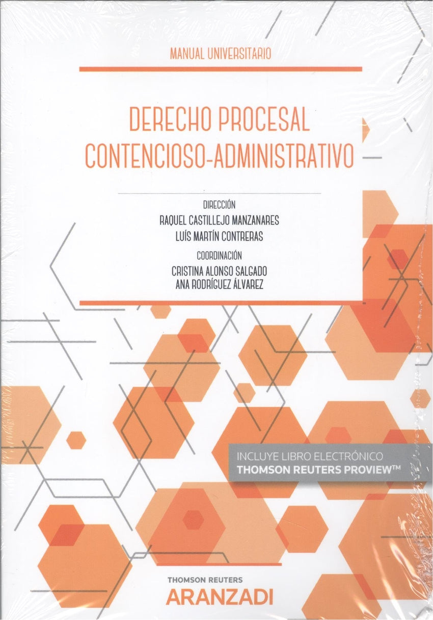 Manual de Derecho Procesal Contencioso-Administrativo (Papel + e-book) Imagen principal del producto
