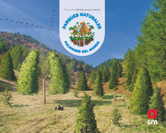 PARQUES NATURALES PULMONES DEL MUNDO 4AÑOS EI 22 EXPLORA | DOMINGUEZ, SUSANA/MENENDEZ CAMARENA, PIL | 9788413924199 (Sm) Imagen principal del producto