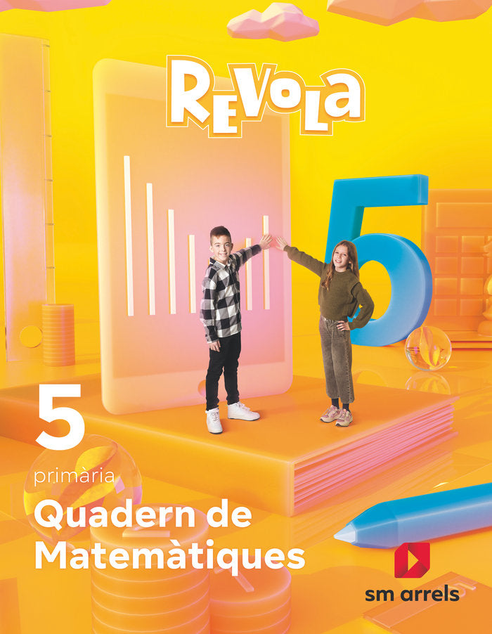 Matemàtiques 5º EP Valencia Cuaderno Revola 22 (Sm) - 9788413926643