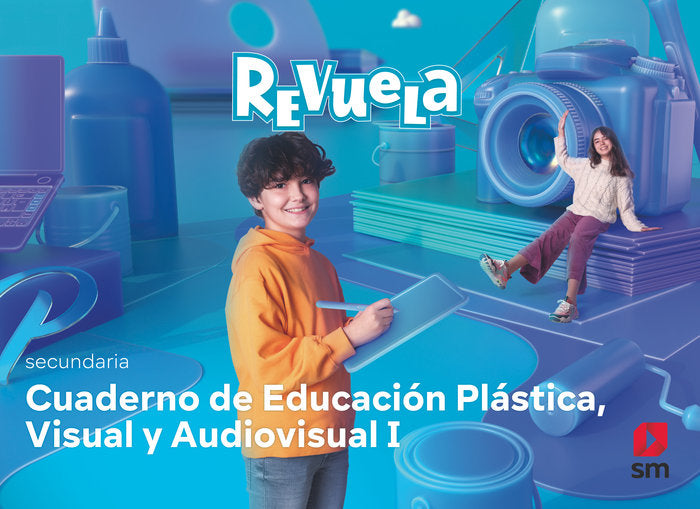 Plástica.1 Secundaria. Cuaderno. Revuela | Varios autores | 9788413928555 (SM) Imagen principal del producto