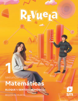 Matemáticas 1ºeso. Revuela. Murcia 2022 | SM | 9788413928586 Imagen principal del producto