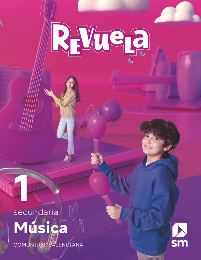 Música 1º ESO Valencia 22 Revuela (Sm) - 9788413928715