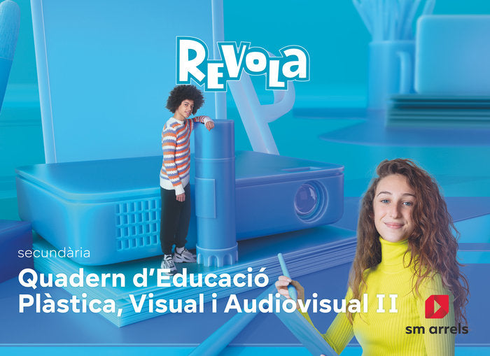 Cuaderno Plastica Vis, Aud, II ESO Valencia 22 Revola Arrels (Sm) - 9788413929088