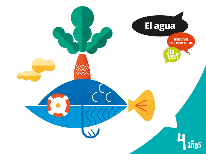 AGUA 4AÑOS EI 17 LO VES | AA,VV | 9788414006658 (Edelvives) Imagen principal del producto