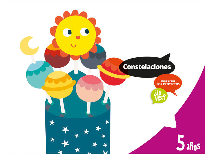CONSTELACIONES 5AÑOS EI 17 LO VES | AA,VV | 9788414007433 (Edelvives) Imagen principal del producto