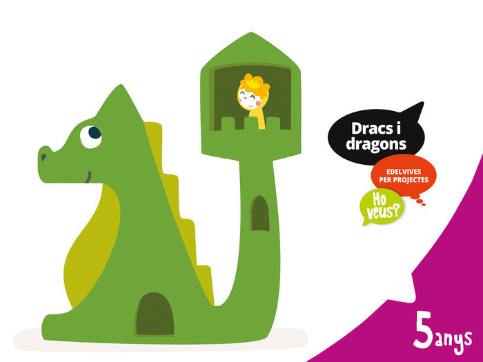 DRACS I DRAGONS 5ANYS EI C,VALENCIANA 18 HO VEUS | AA,VV | 9788414007587 (Edelvives) Imagen principal del producto