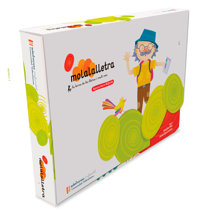 MOLALALLETRA 1 3ANYS C,VALENCIANA 17 LETRILANDIA | Varios Autores | 9788414008799 (Edelvives)