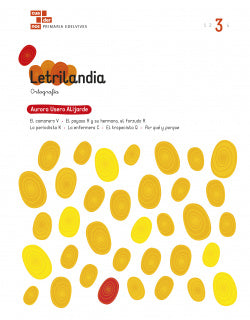 Cuaderno Ortografía 3. Aurora Usero. Letrilandia (Edelvives) - 9788414010129
