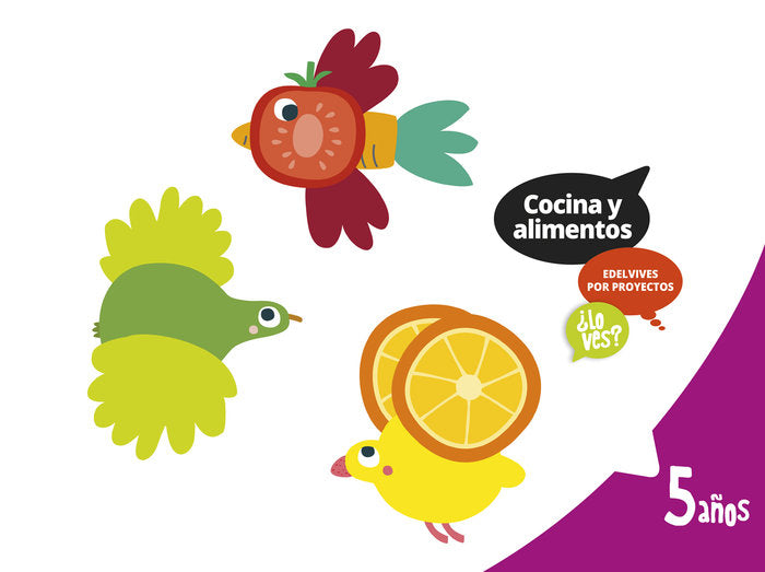 COCINA Y ALIMENTOS 5AÑOS EI 18 LO VES | AA,VV | 9788414011546 (Edelvives) Imagen principal del producto