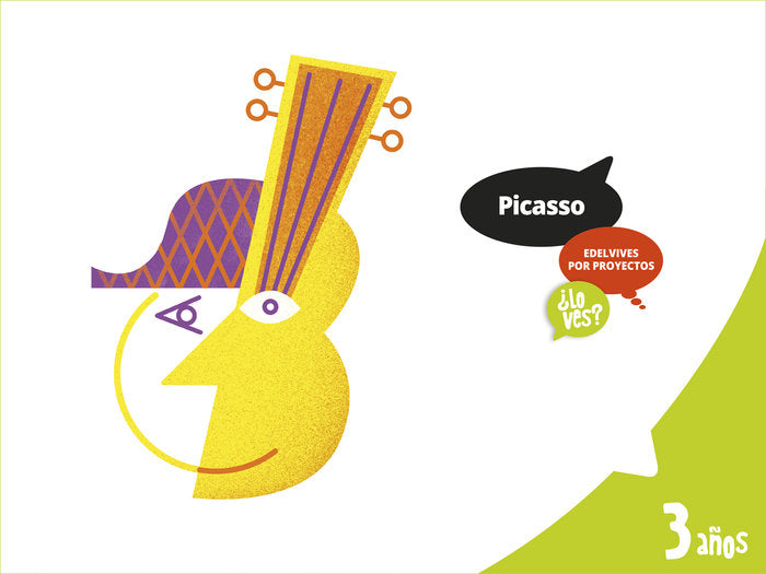 PICASSO 3AÑOS EI 18 LO VES | Varios Autores | 9788414011577 (Edelvives)