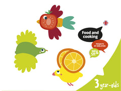 FOOD AND COOKING 3YEARS EI 18 LOOK AND SEE | Varios Autores | 9788414012499 (Edelvives)