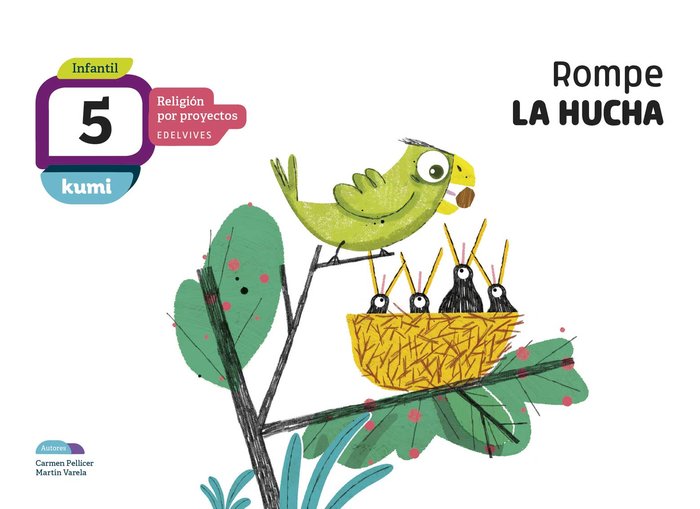 ROMPE LA HUCHA 5AÑOS EI 18 KUMI (RELIGION PROYECTOS) | AA,VV | 9788414015674 (Edelvives) Imagen principal del producto