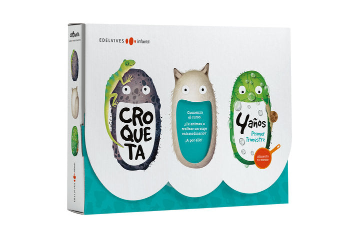 CROQUETA 4AÑOS EI 1oTRIMESTRE 19 | AA,VV | 9788414015810 (Edelvives) Imagen principal del producto