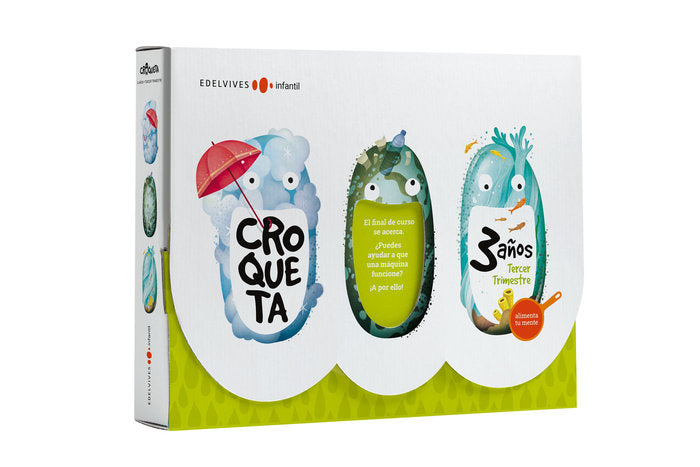 CROQUETA 3AÑOS EI 3oTRIMESTRE 19 | Varios Autores | 9788414018101 (Edelvives) Imagen principal del producto