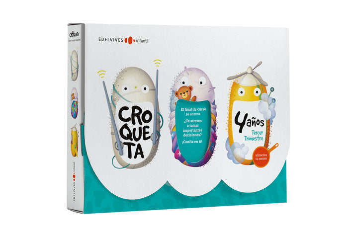 CROQUETA 4AÑOS EI 3oTRIMESTRE 19 | AA,VV | 9788414018149 (Edelvives)