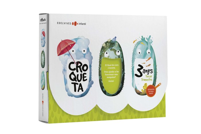CROQUETA 3ANYS EI 3oTRIMESTRE VALENCIA 19 | Varios Autores | 9788414018231 (Edelvives) Imagen principal del producto