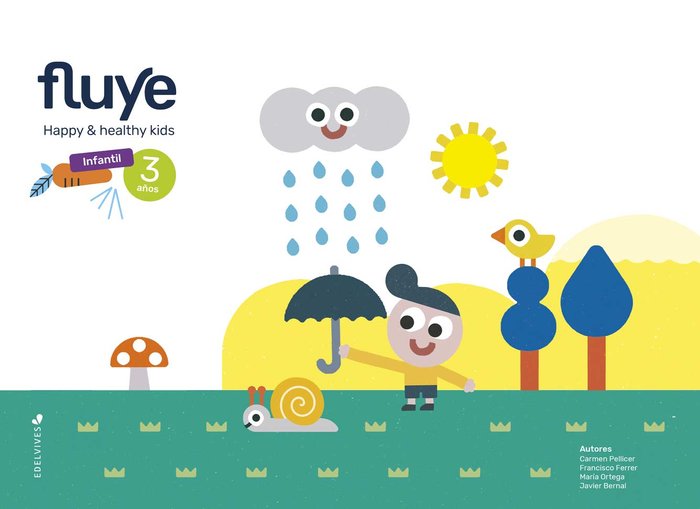 FLUYE 3AÑOS EI 20 EDUCACION PARA LA SALUD | Varios Autores | 9788414025345 (Edelvives)