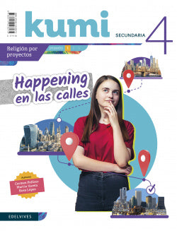 Proyecto Kumi 4 Eso : Happenin | EDELVIVES | 9788414028575 Imagen principal del producto