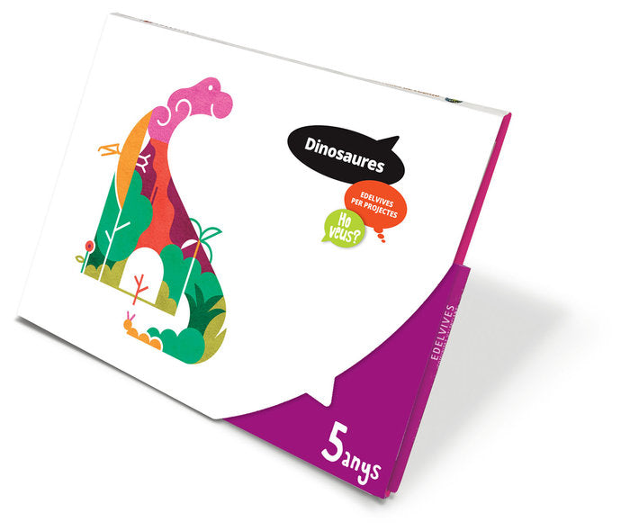 DINOSAURES 5ANYS EI C,VALENCIANA 20 HO VEUS | AA,VV | 9788414029039 (Edelvives)