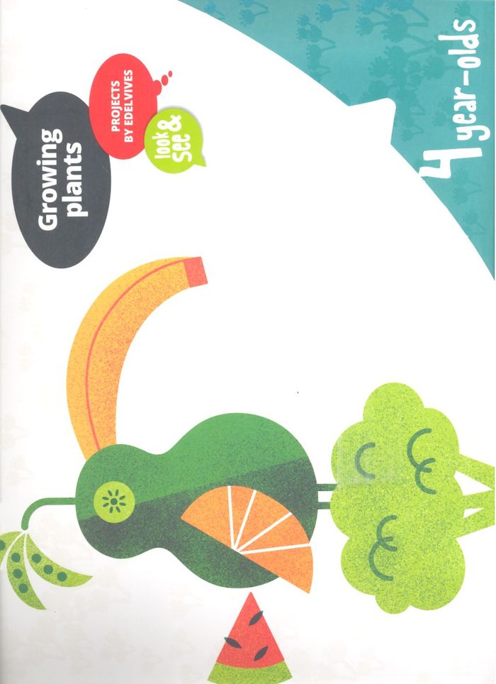 GROWINGS PLANTS 4AÑOS EI 20 LOOK AND SEE | AA,VV | 9788414029701 (Edelvives) Imagen principal del producto