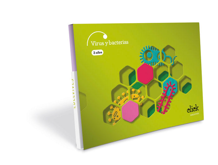 VIRUS Y BACTERIAS 3AÑOS EI 21 CLICK | Varios Autores | 9788414032107 (Edelvives) Imagen principal del producto