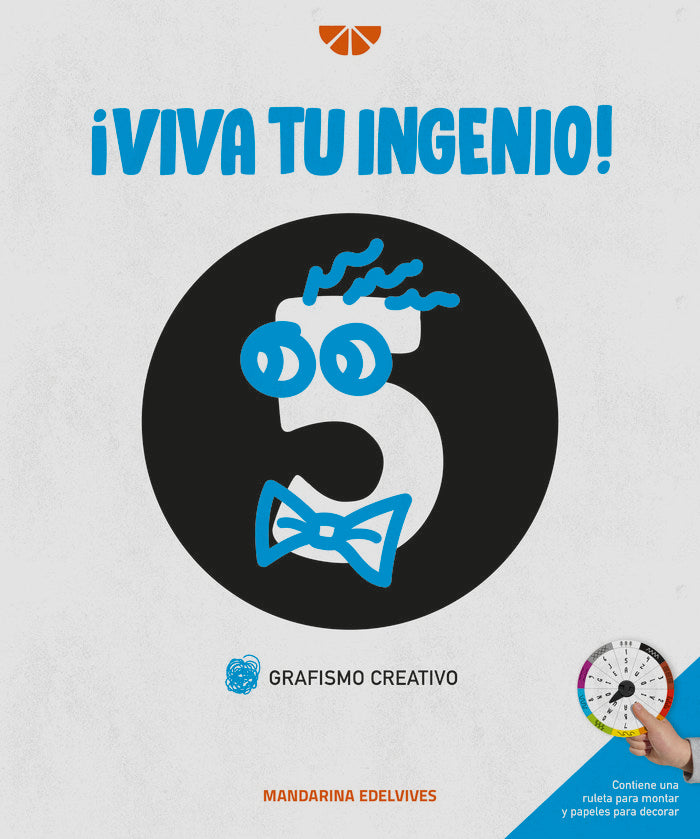 Viva Tu Ingenio Grafismo Creativo 5 Mandarina (Edelvives) - 9788414036877