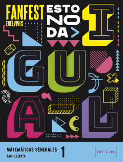 Matematicas 1ºnb 22 Fanfest | EDELVIVES | 9788414037492