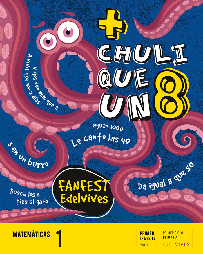 MATEMATICAS 1oEP PAUTA 22 FANFEST | AA,VV | 9788414037768 (Edelvives)