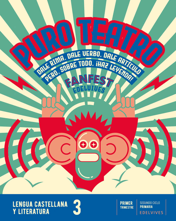 Proyecto: FanFest. Lengua castellana y Literatura 3. Trimestres | Área de Proyectos Educativos de Primaria Edelvives | 9788414037812 (Edelvives) Imagen principal del producto