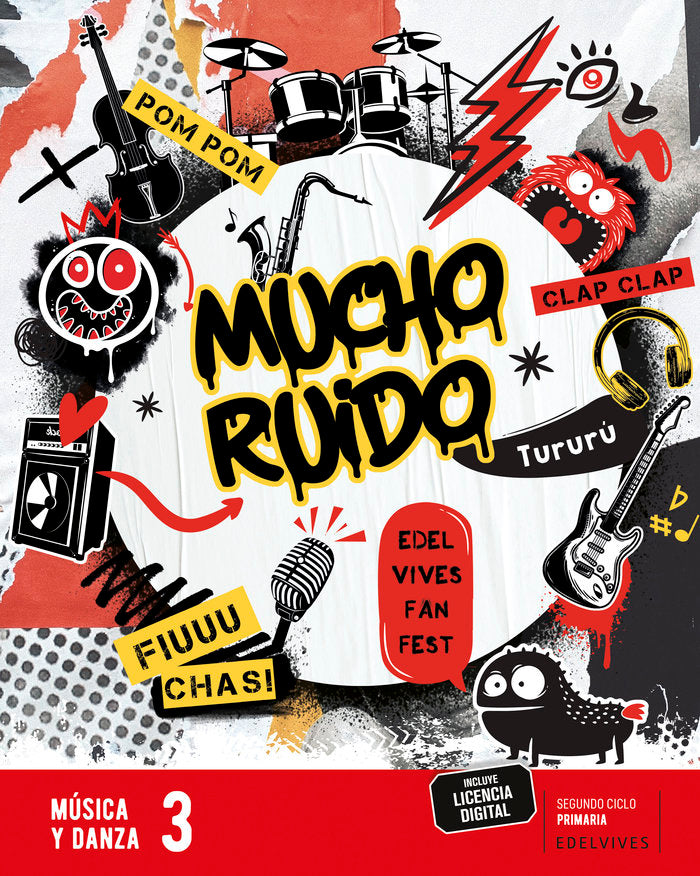 Proyecto: FanFest. Música y danza 3 | Varios autores | 9788414037850 (Edelvives)