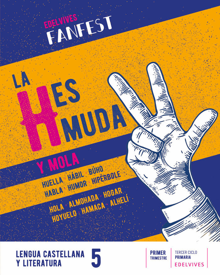 Proyecto: FanFest. Lengua castellana y Literatura 5. Trimestres | Área de Proyectos Educativos de Primaria Edelvives | 9788414037867 (Edelvives) Imagen principal del producto